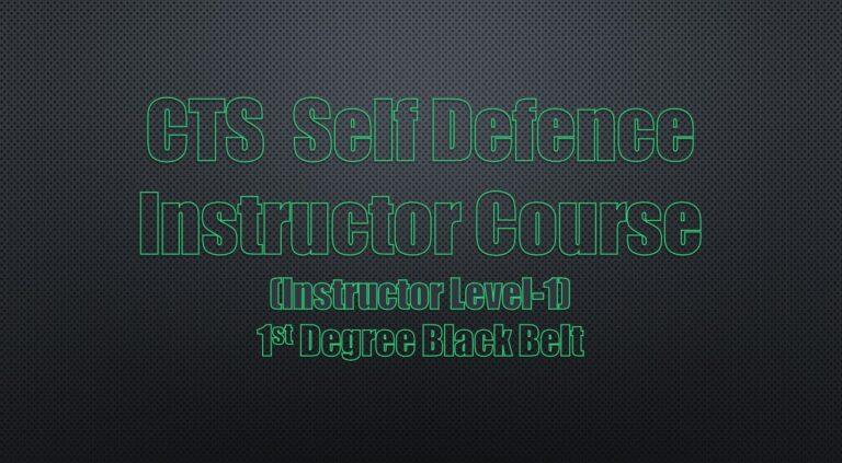 CTS Instructor Level 1 (Part One)